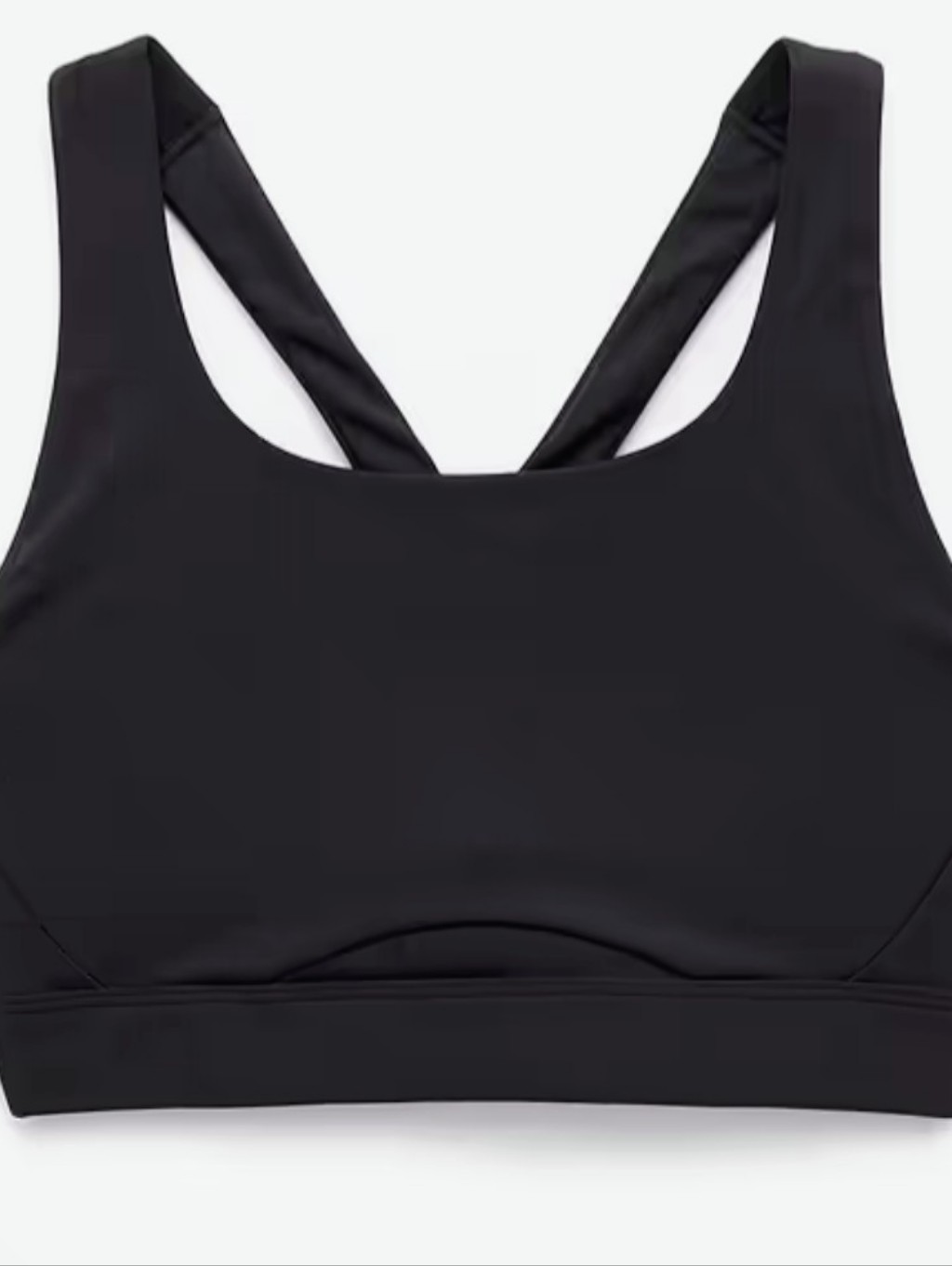 A Bundle Of 2 Athleta Ultimate Sports Bras In Black And White. Size M